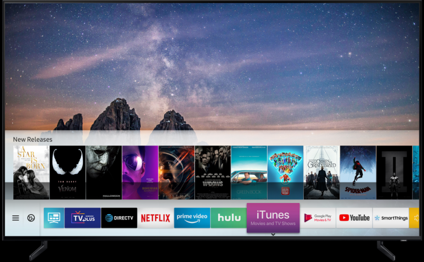 Televizoarele smart Samsung vor integra iTunes Movies & TV Shows, cât și AirPlay 2 începând cu primăvara lui 2019