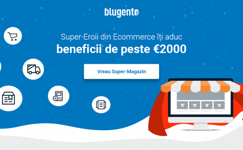Magazinele online vor tranzacționa în 2019 peste 60 de milioane de lei prin platforma Blugento