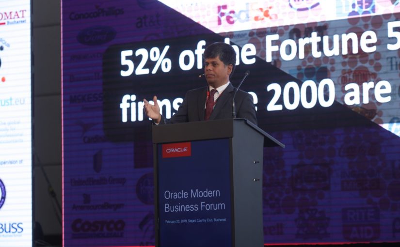 Oracle Modern Business Forum București Timpul schimbării mentalității liderilor de business