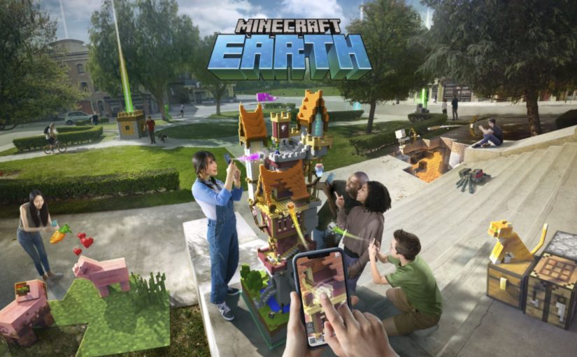 Minecraft Earth, noul joc pe mobil de AR, este disponibil odată cu celebrarea a 10 ani de Minecraft