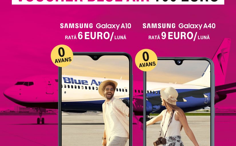 Telekom Romania le aduce clienților noi avantaje și beneficii cu cea mai recentă ofertă de vară: vouchere Blue Air și telefoane Samsung