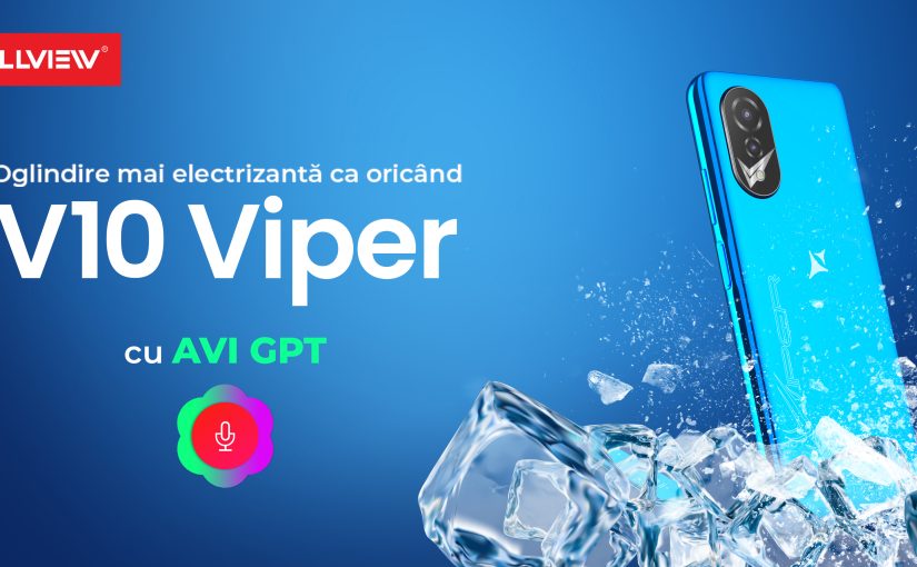 Allview lansează noul Viper V10 compatibil cu AVI GPT, aducând tehnologia NFC și comunicarea inteligentă într-un dispozitiv accesibil