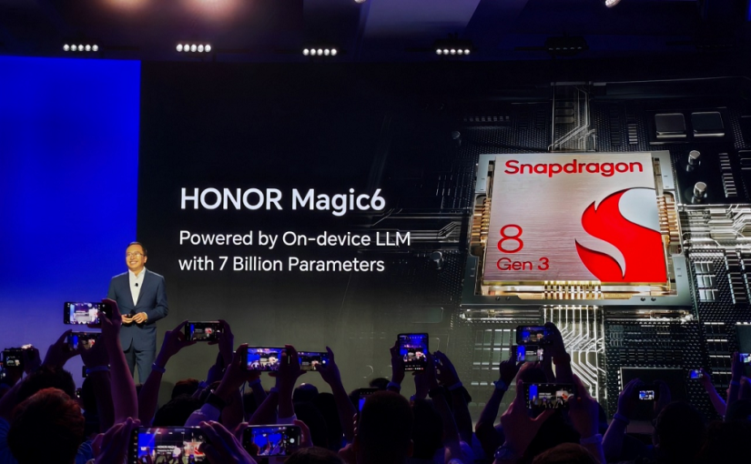 HONOR Magic6 va fi dotat cu LLM On-device,  alimentat de Snapdragon 8 Gen 3 Mobile Platform