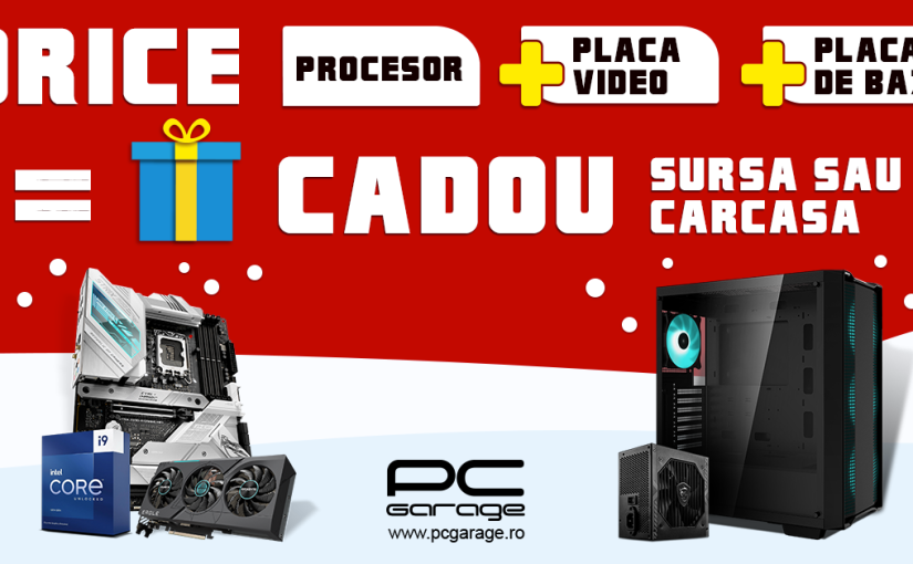 PC Garage lansează campaniile speciale de sărbători