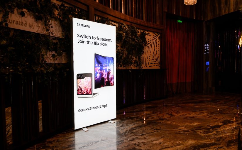 Peste jumătate din invitații prezenți la evenimentul Join The Flip Side au renunțat pe loc la telefonul lor personal în favoarea unui Samsung Galaxy Z Flip5 sau Z Fold5
